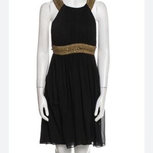 NWT Aidan Mattox 100% Silk Cocktail Dress